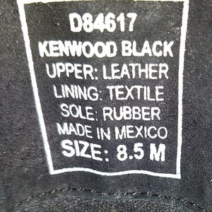 Harley-Davidson Black Leather Detail